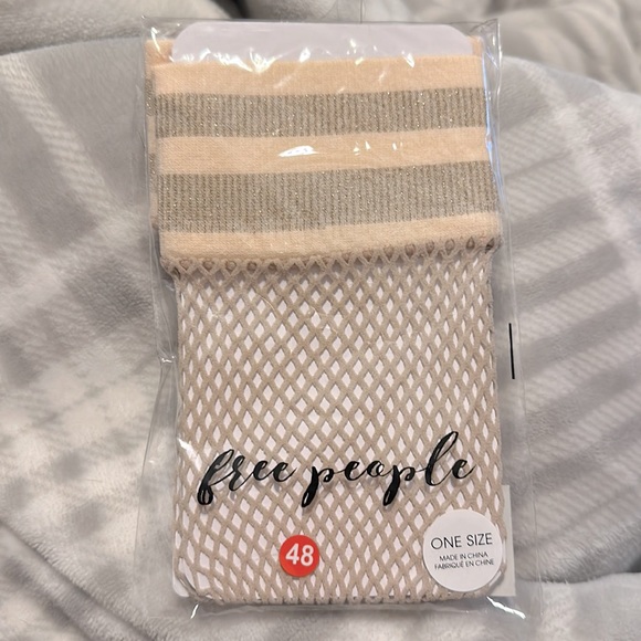 Free People Accessories - Free People Fishnet Mesh Anklet Socks